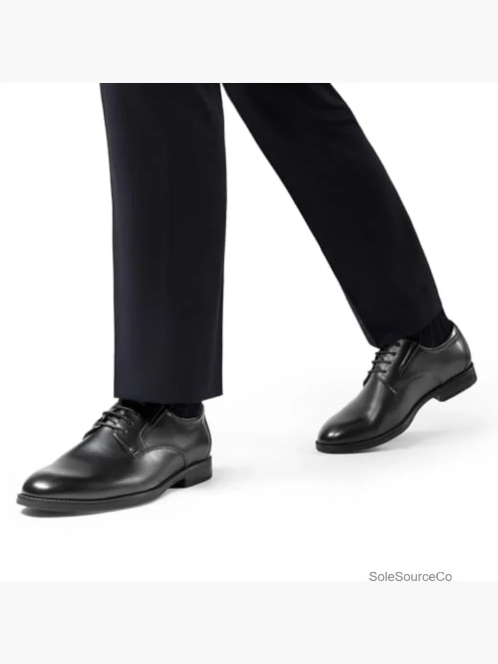 Classic Comfort Oxford Shoes with EVA Cushioning - Lace Up Dress Shoes